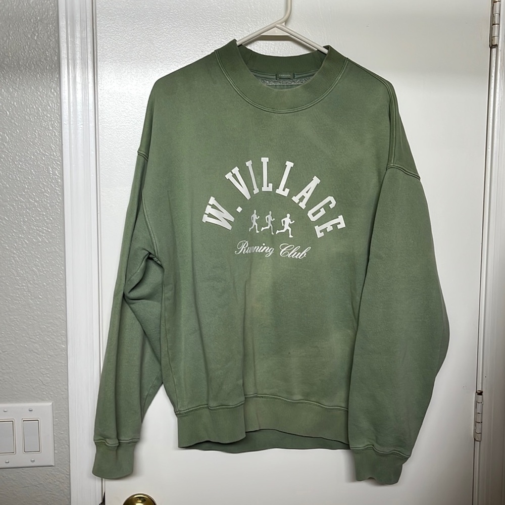 Abercrombie crewneck oversized, size M